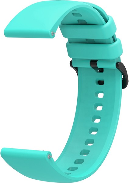 Amazfit Bip 5 ile Uyumlu Yumuşak Dokulu Soft Renk Silikon Kordon Kayış