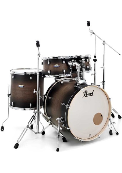 DMP905/C262 Decade Maple Satin Black Burst 5 Parça (20B/10T/12T/14F/14S) Aksamlı Akustik Davul Seti modelleri