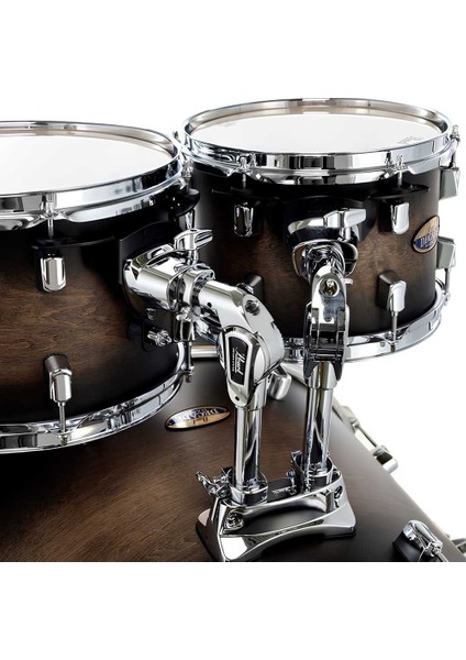 DMP905/C262 Decade Maple Satin Black Burst 5 Parça (20B/10T/12T/14F/14S) Aksamlı Akustik Davul Seti