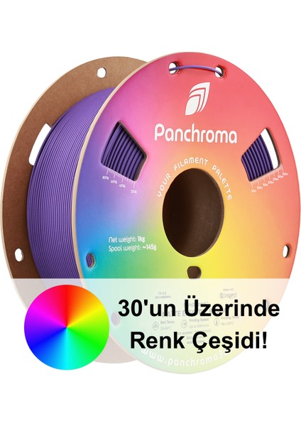 Panchroma Pla Filament Mat Elektrik Indigo