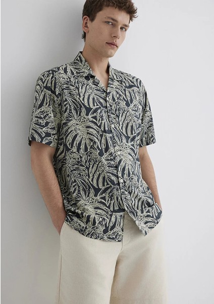 Erkek Yeşil M0211489-89886 Gömlek