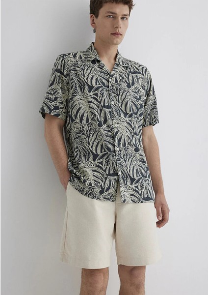 Erkek Yeşil M0211489-89886 Gömlek modelleri