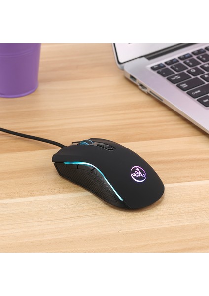 A869 Kablolu Rgb Oyuncu Mouse 6400DPI 7 Tuşlu