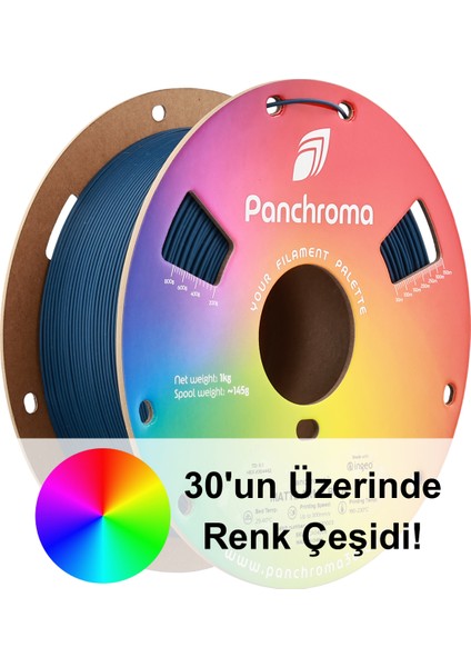 Panchroma Pla Filament Mat Askeri Mavi