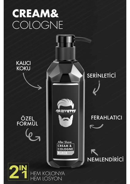 Krem Kolonya Black 400 ML fiyatları