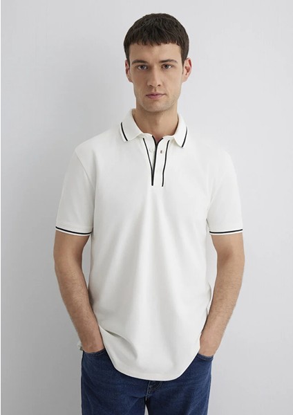 Erkek Ekru M0612648-70057 T-Shirt modelleri