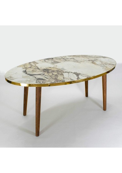 Orta Sehpa Torna Elips Efes Ahşap