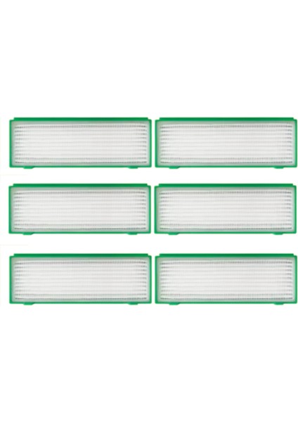 Vorwerk Kobold VR200 VR300 Elektrikli Süpürge Aksesuarları Yedek Parçaları Ultra Dayanıklı Aksesuarlar Için 6 Adet Filtre (Yurt Dışından) fiyatları
