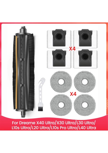 Dreame X40 ULTRA/X30 ULTRA/L30 ULTRA/L10S ULTRA/L20 ULTRA/L10S Pro ULTRA/L40 Ultra Elektrikli Süpürge Parçaları Için Aksesuarlar (Yurt Dışından)