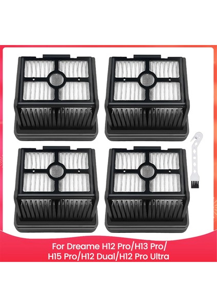Dreame H12 Pro, H13 Pro, H15 Pro, H12 Dual, H12 Pro Ultra Elektrikli Süpürge Yedek Parçaları Için Hepa Filtre Aksesuarları (Yurt Dışından)