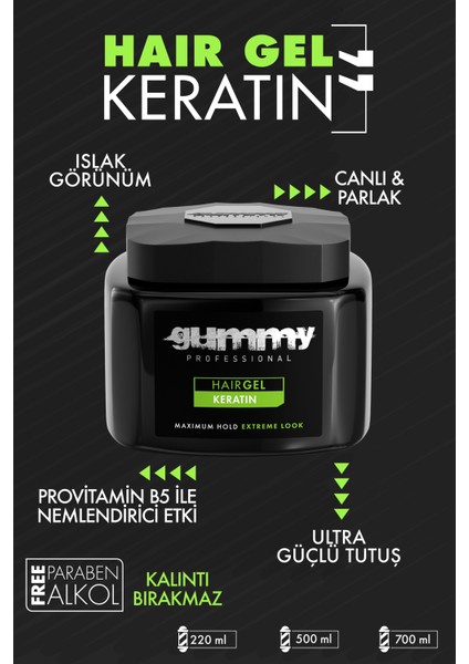 Jöle Keratin 700 ML