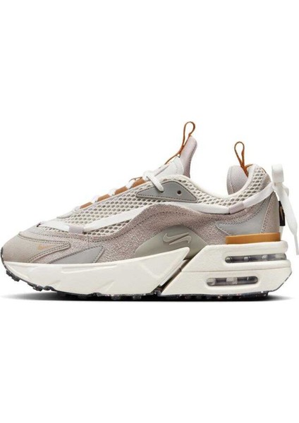 Air Max Furyosa Sneaker Gray Platform Taban 4cm Kadın Günlük Spor Ayakkabı Gri