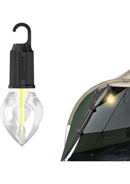 T03 Taşınabilir Şarjlı Outdoor Kamp Bahçe Lambası 10W Askılı LED Işık - AL5229