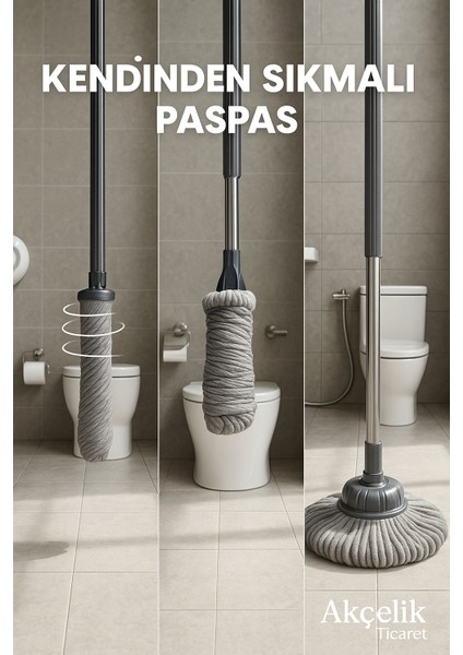 Kendinden Sıkmalı Paspas
