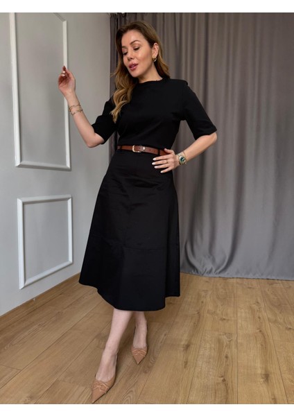 Siyah Vatkalı Tshirt modelleri