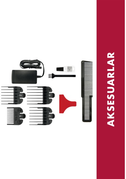 8466 Super Taper Profesyonel Saç Kesme Makinesi modelleri