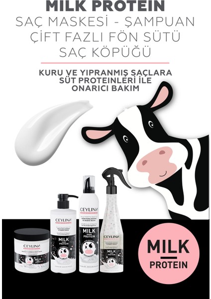 Milk Protein Çift Fazlı Fön Sütü 400 ML modelleri