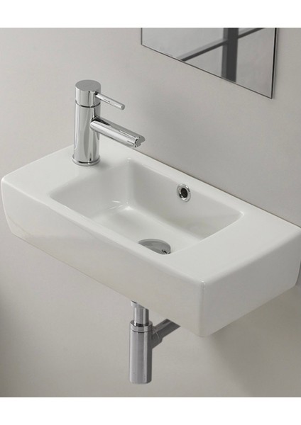Seramik Cerastyle City Mini 25X50CM Lavabo ( Sol )