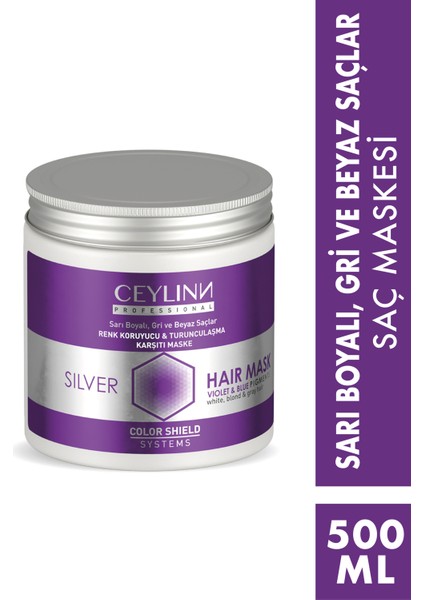 Silver Saç Maskesi 500 ML