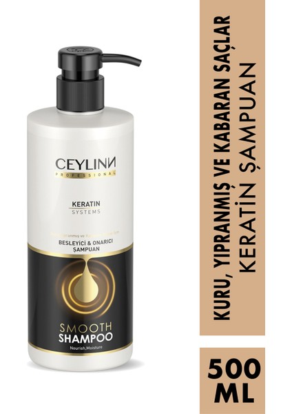 Keratin Smooth Şampuan 500 ML
