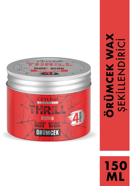 Ceylin Thrill Fiber Örümcek Wax 150 ML