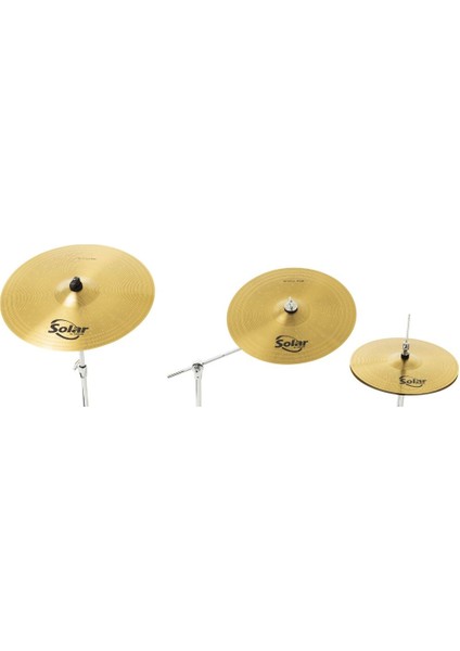 RS525SC/C91 Roadshow Şarap Kırmızısı 5 Parça (22B/10T/12T/16F/14S) Aksamlı ve Sabian Solar Zilli Akustik Davul Seti indirimleri
