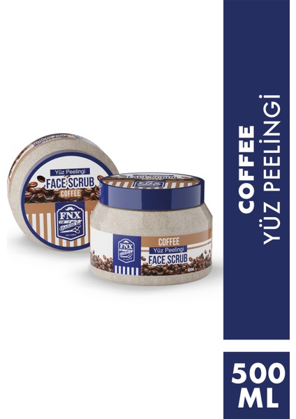 Fnx Barber Face Scrub Peeling Kahve 500 ML