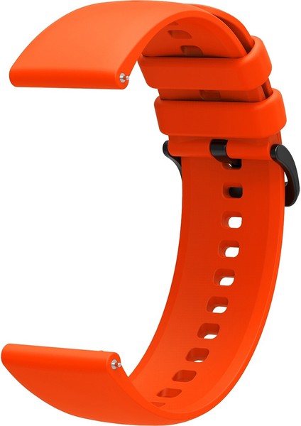 Honor Watch Gs Pro ile Uyumlu Yumuşak Dokulu Soft Renk Silikon Kordon Kayış