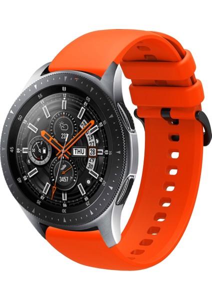 Honor Watch Gs Pro ile Uyumlu Yumuşak Dokulu Soft Renk Silikon Kordon Kayış