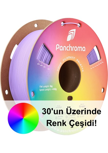 Panchroma Pla Filament Mat Lavanta Mor