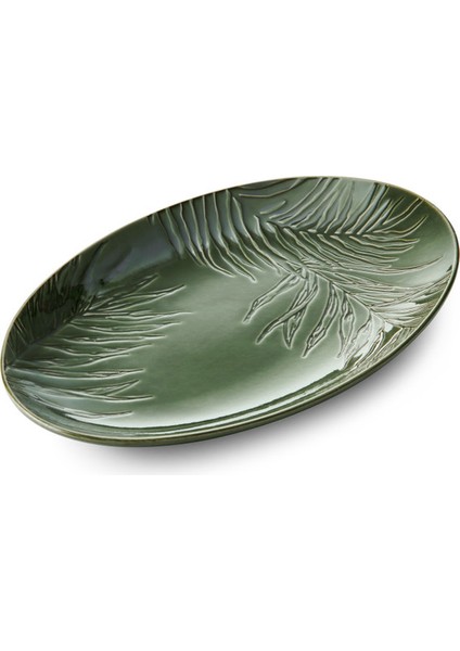 Jardin Seramik 36CM Oval Servis Tabağı