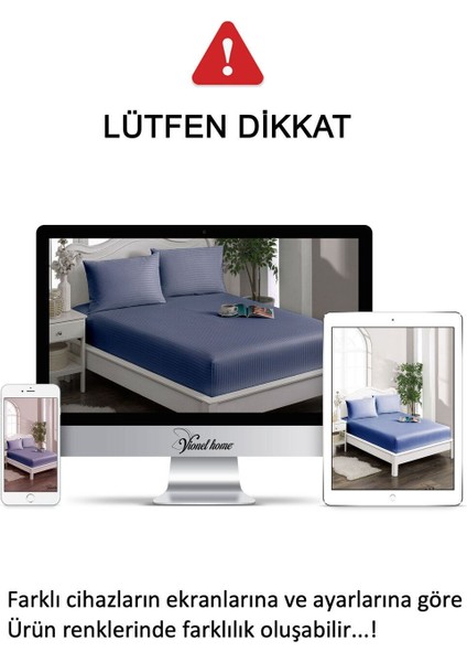 %100 Pamuk Çizgili Saten Tek / Çift Kişilik Lastikli Çarşaf Seti |100X200|160X200|180X200 indirimleri