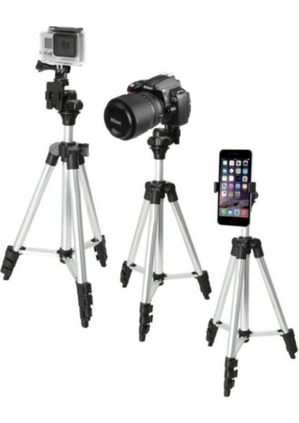 105 cm Katlanabilir Esnek Tripod, Telefon ve Kamera Desteği, Siyah fiyatları