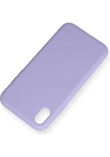 iPhone Xr Kılıf Nano Içi Kadife Silikon - Lila modelleri