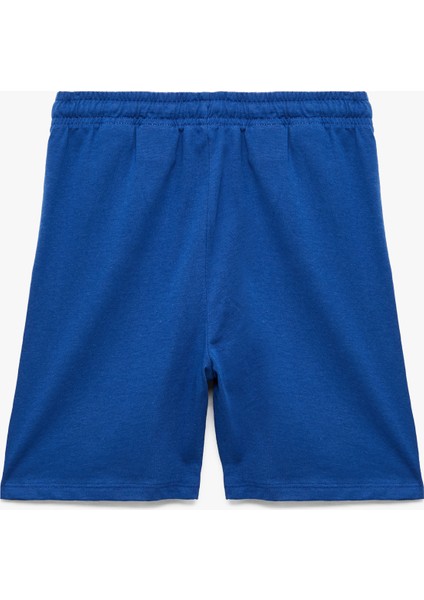 Pamuklu Beli Bağlamalı Lisanslı Superman Baskılı Şort fiyatları