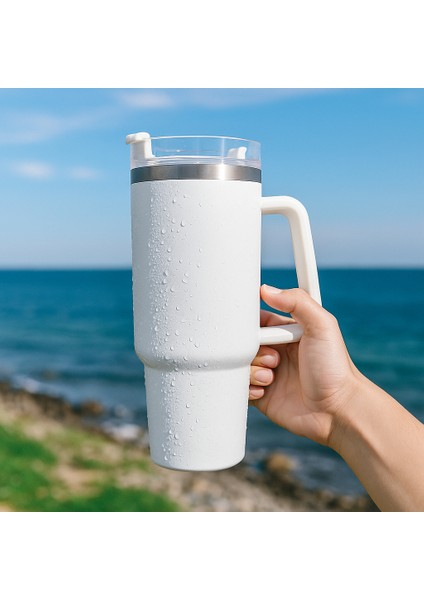 Profesyonel 304 Paslanmaz Çelik 4 Mevsim Sıcak ve Soğuk Çay Kahve Termosu Paslanmaz Çelik 1.2 Litre Termos Suluk Gezi Piknik Için Ev Iş Okul Spor Için X55