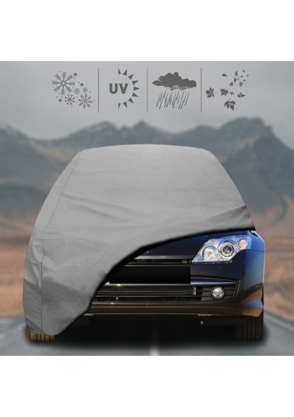 Renault Laguna (2007 - 2015) Oto Branda Su Geçirmez Miflonlu Araba Brandası Klipsli Araba Çadırı