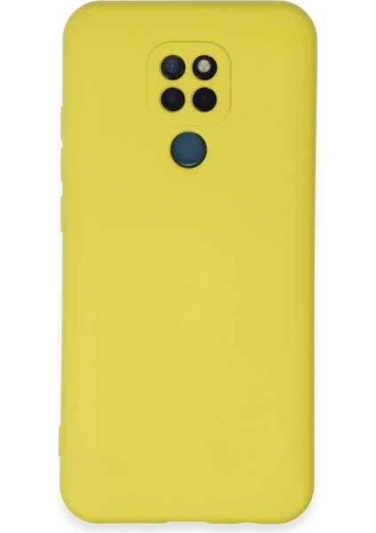 General Mobile Gm 20 Kılıf Nano Içi Kadife Silikon - Sarı