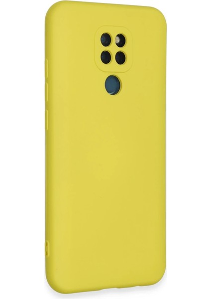 General Mobile Gm 20 Kılıf Nano Içi Kadife Silikon - Sarı