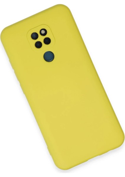 General Mobile Gm 20 Kılıf Nano Içi Kadife Silikon - Sarı
