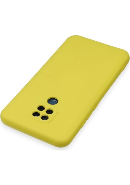 General Mobile Gm 20 Kılıf Nano Içi Kadife Silikon - Sarı