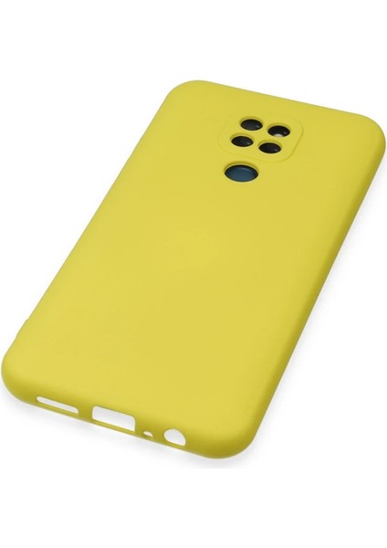 General Mobile Gm 20 Kılıf Nano Içi Kadife Silikon - Sarı