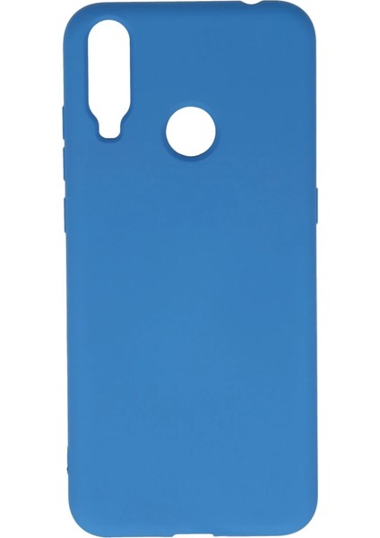 General Mobile Gm 10 Kılıf Nano Içi Kadife Silikon - Mavi