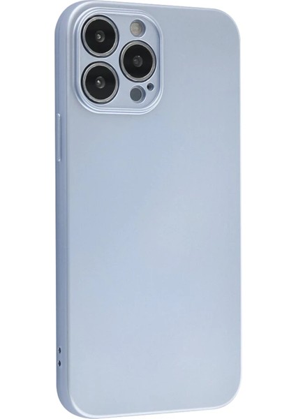 iPhone 13 Pro Kılıf Nano Içi Kadife Silikon - Sky Blue fiyatları