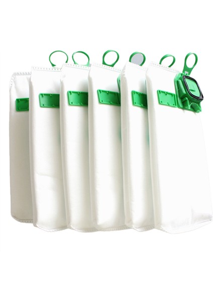 Vorwerk Elektrikli Süpürge VK140 VK150 Aksesuarları Çöp Torbası Kompozit Toz Torbası FP140 FP150 (Yurt Dışından)