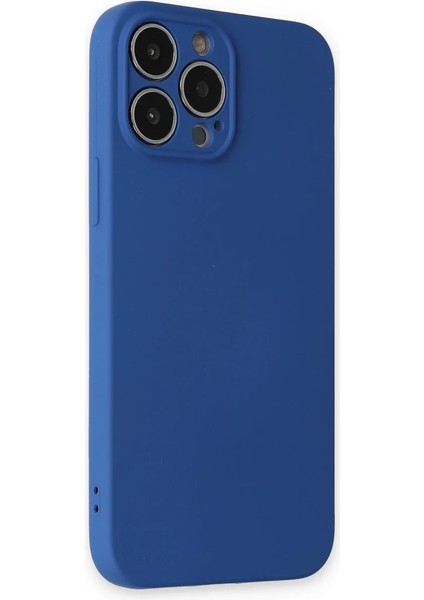 iPhone 13 Pro Max Kılıf Nano Içi Kadife Silikon - Lacivert fiyatları