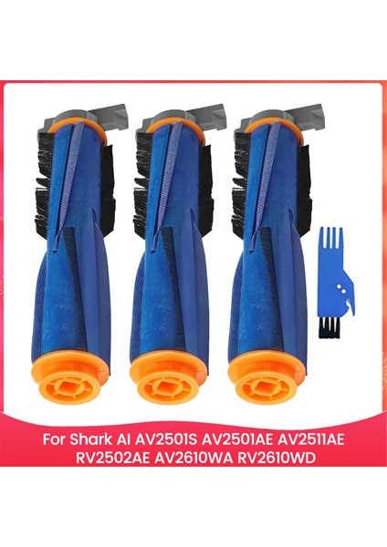 Shark Aı AV2501S AV2501AE AV2511AE RV2502AE AV2610WA RV2610WD Robotik Süpürge Parçaları Için Ana Fırça Değişimi (Yurt Dışından)