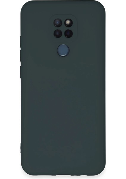 General Mobile Gm 20 Kılıf Nano Içi Kadife Silikon - Koyu Yeşil