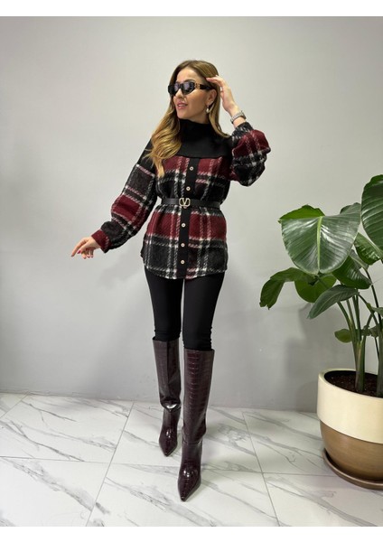 Bordo Ekose Sweatshirt indirimleri