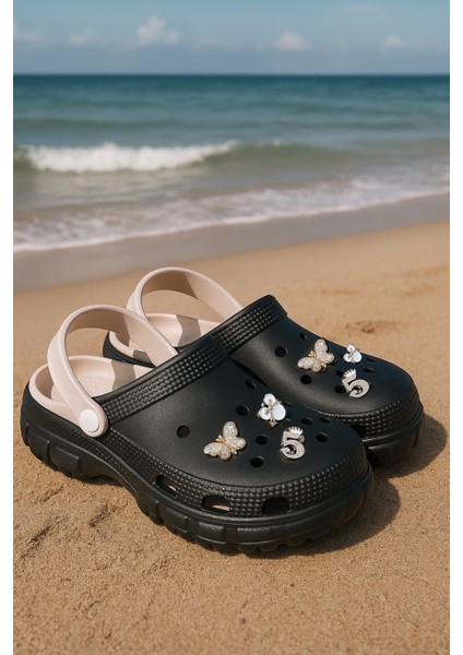 TWN-960 Kadın Terlik Plaj Deniz Havuz Terliği Hastane Doktor Hemşire Mutfak Bahçe Terliği